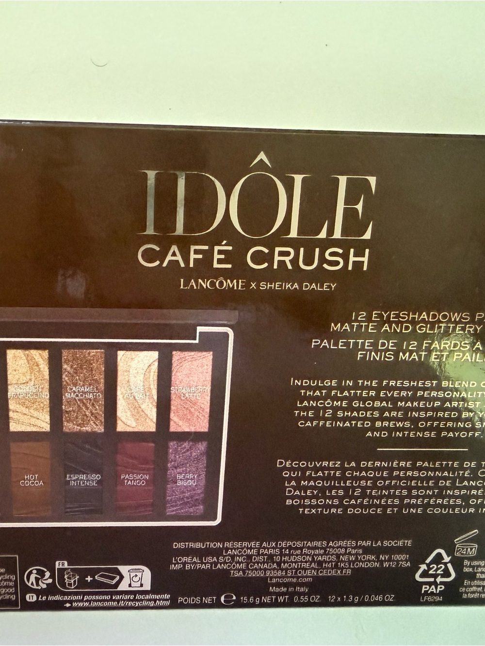 Lancôme Idôle Café Crush Eye Palette - Beige and Black - Picture 5 of 5
